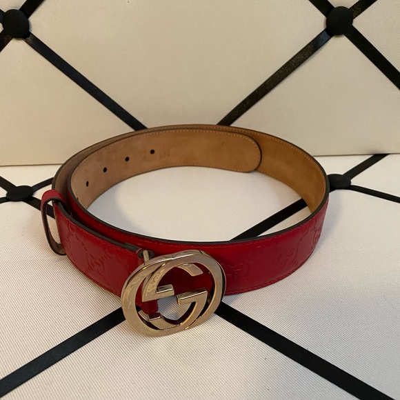 Gucci GG pattern ladies belt - Picture 2 of 8